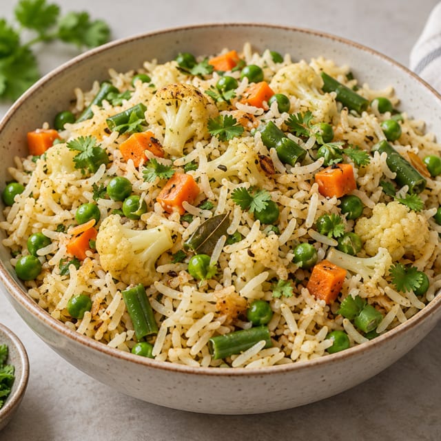 Vegetable Pulao.