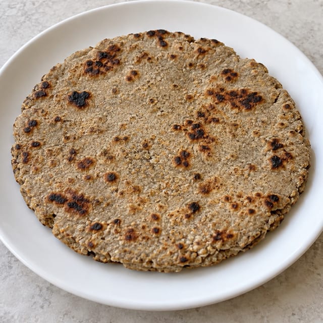 Single Bajra Roti.