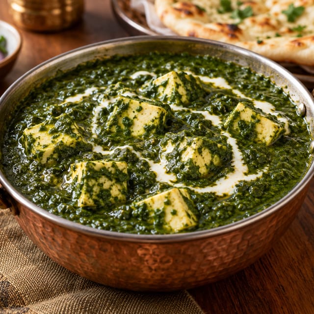 Palak Paneer.