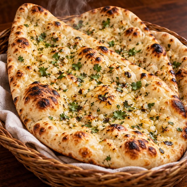 Garlic Naan.
