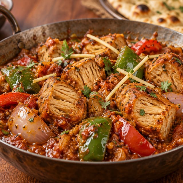 Karahi Soya Chaap.