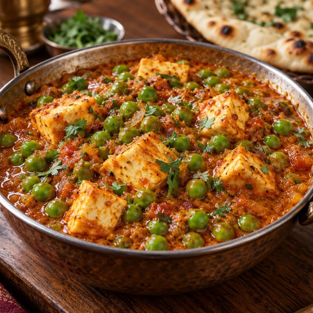 Matar Paneer.