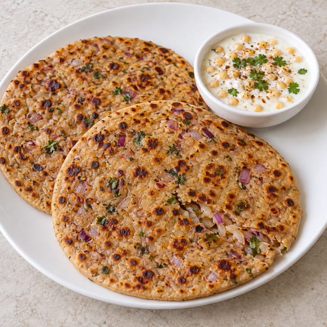 Onion Paratha.
