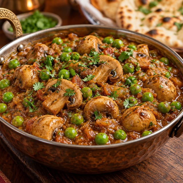 Mushroom Mattar.