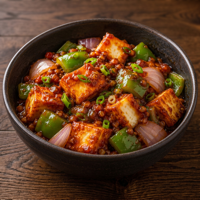 Chilli Paneer.