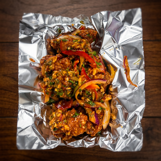 Desi Style Chicken Wings.