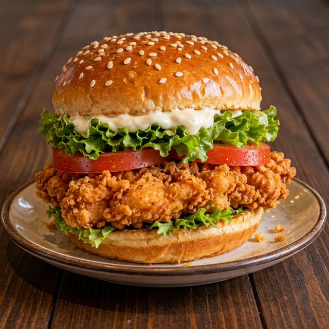 Desi Murga Burger + Pop.