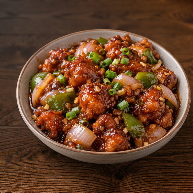 Chicken Manchurian.